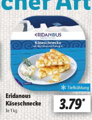 Eridanous Käseschnecke