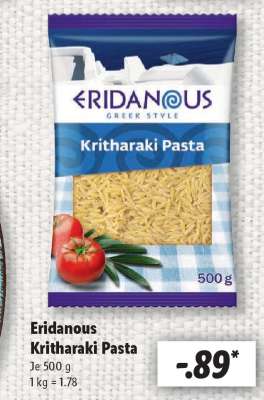 Eridanous Kritharaki Pasta