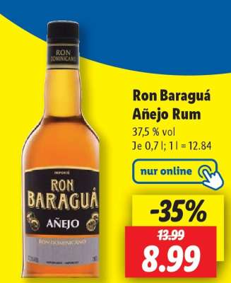 Ron Baraguá Añejo Rum