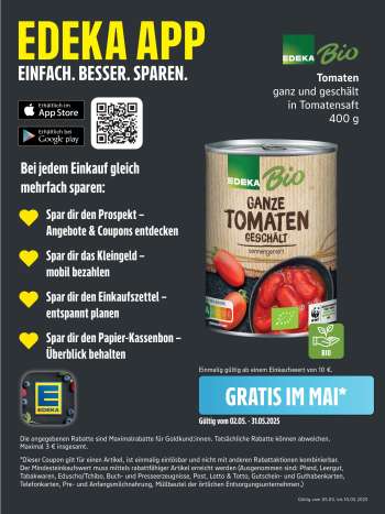 Prospekte Edeka - 5.05.2025 - 10.05.2025.
