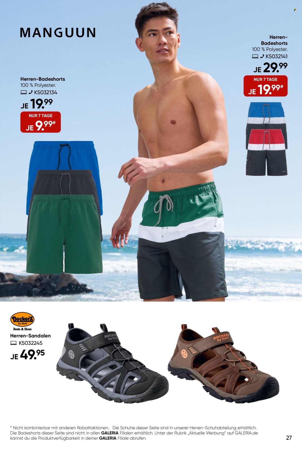 GALERIA Karstadt Kaufhof Prospekte  - 5.05.2025 - 11.05.2025. Seite 1
