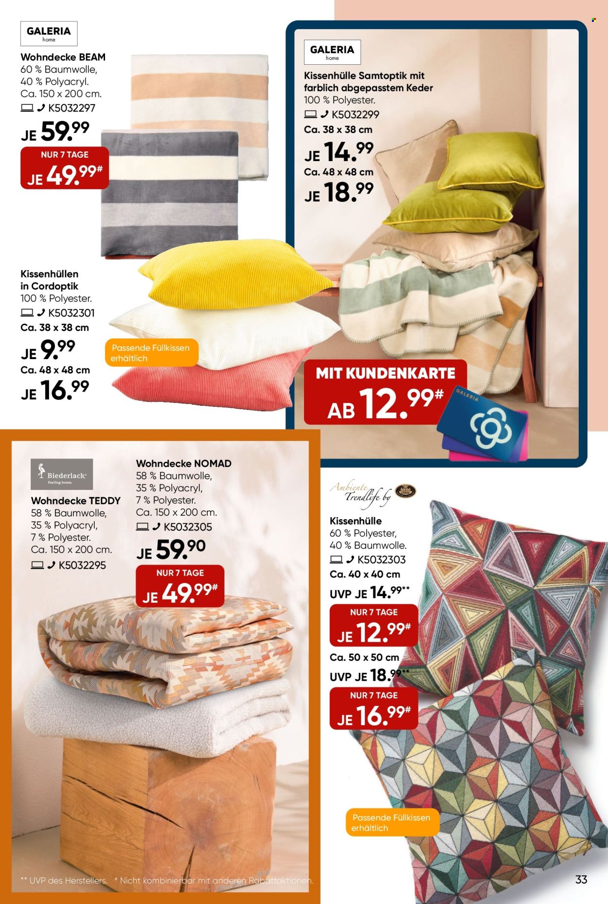 GALERIA Karstadt Kaufhof Prospekte  - 5.05.2025 - 11.05.2025. Seite 1