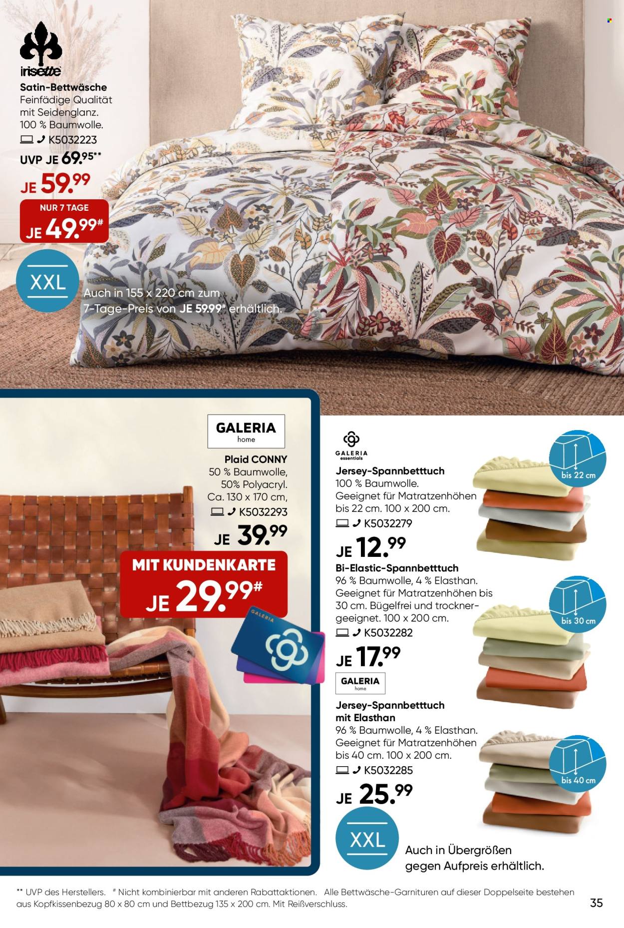GALERIA Karstadt Kaufhof Prospekte  - 5.05.2025 - 11.05.2025. Seite 1
