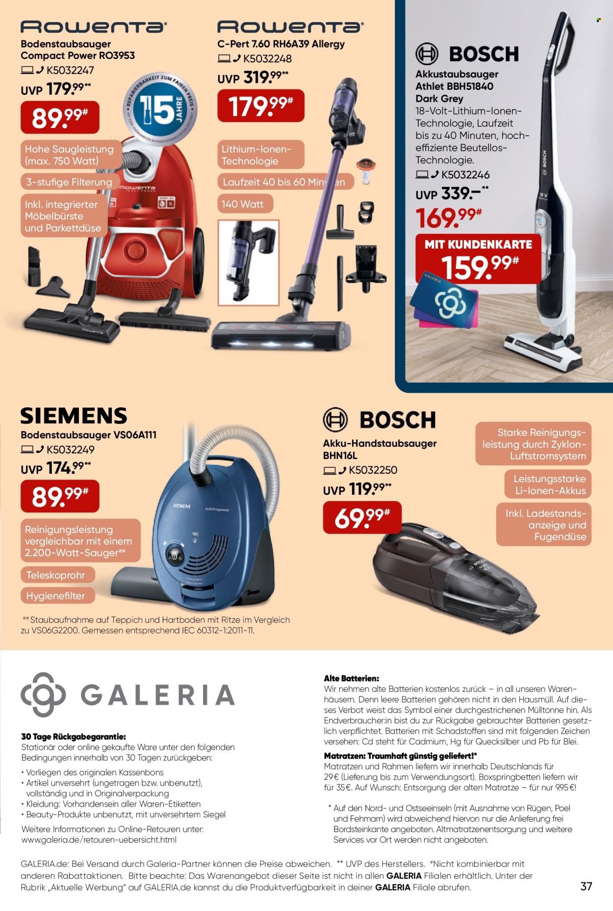 GALERIA Karstadt Kaufhof Prospekte  - 5.05.2025 - 11.05.2025. Seite 1