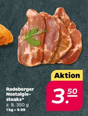Radeberger Nostalgie-steaks
