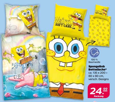 SpongeBob Bettwäsche