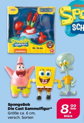 SpongeBob Die Cast Sammelfigur