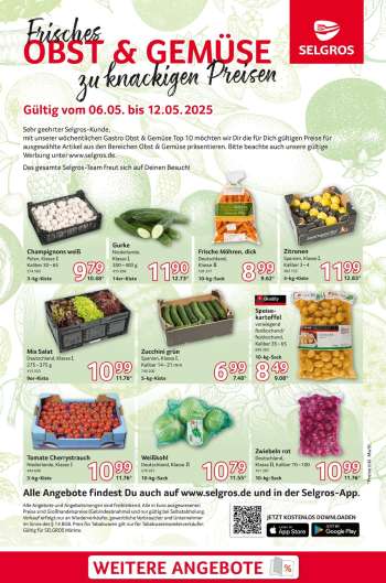 Prospekte Selgros - 6.05.2025 - 12.05.2025.