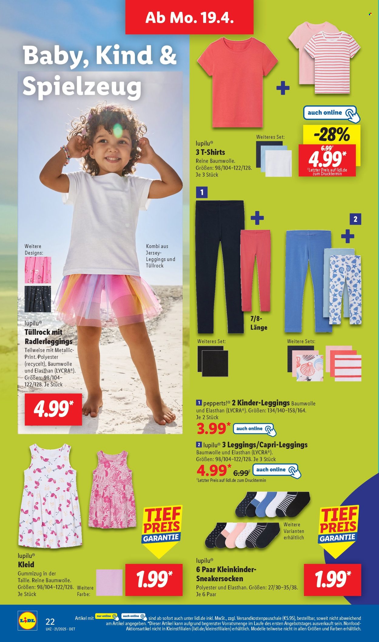 Lidl Prospekte  - 19.05.2025 - 24.05.2025. Seite 1