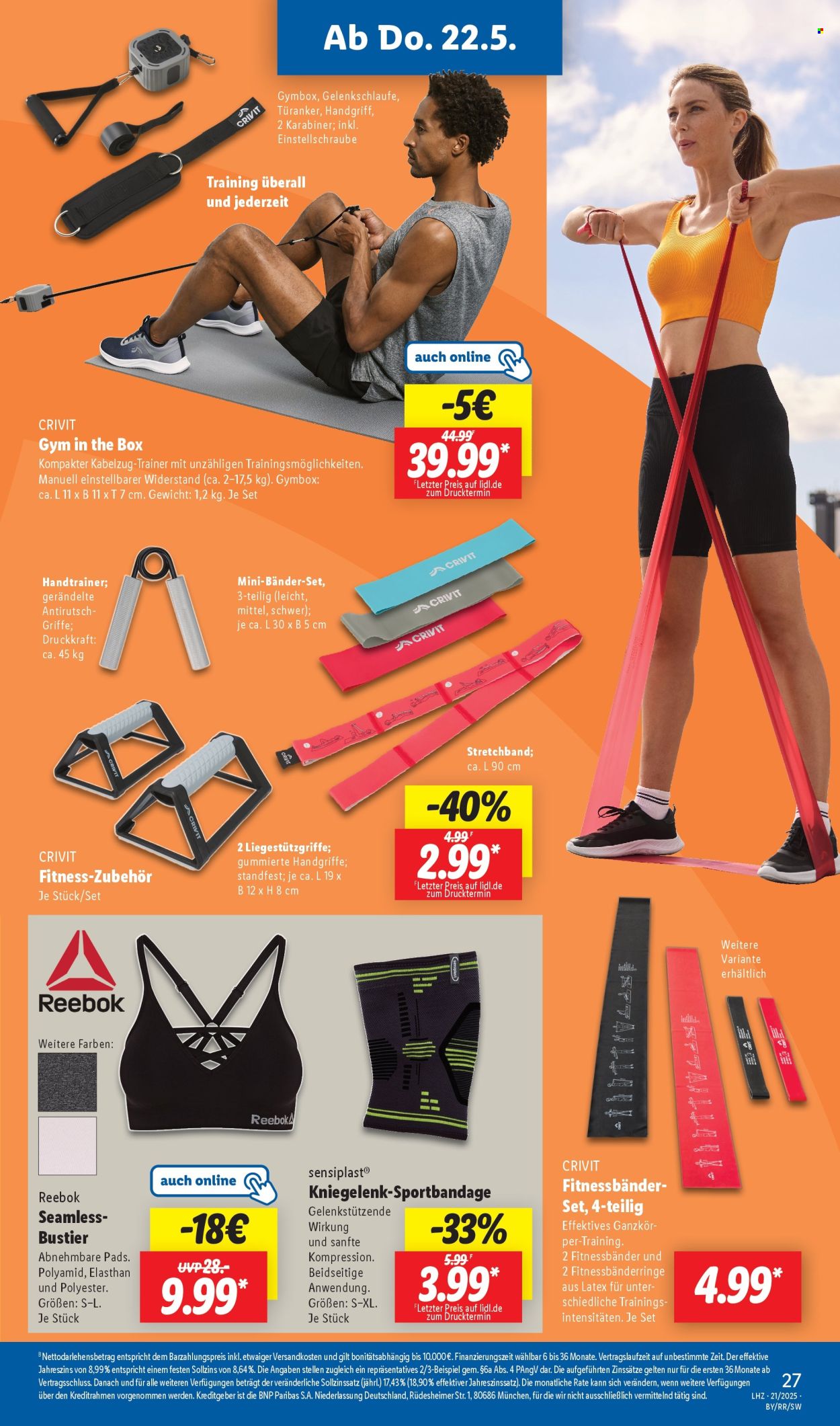 Lidl Prospekte  - 19.05.2025 - 24.05.2025. Seite 1