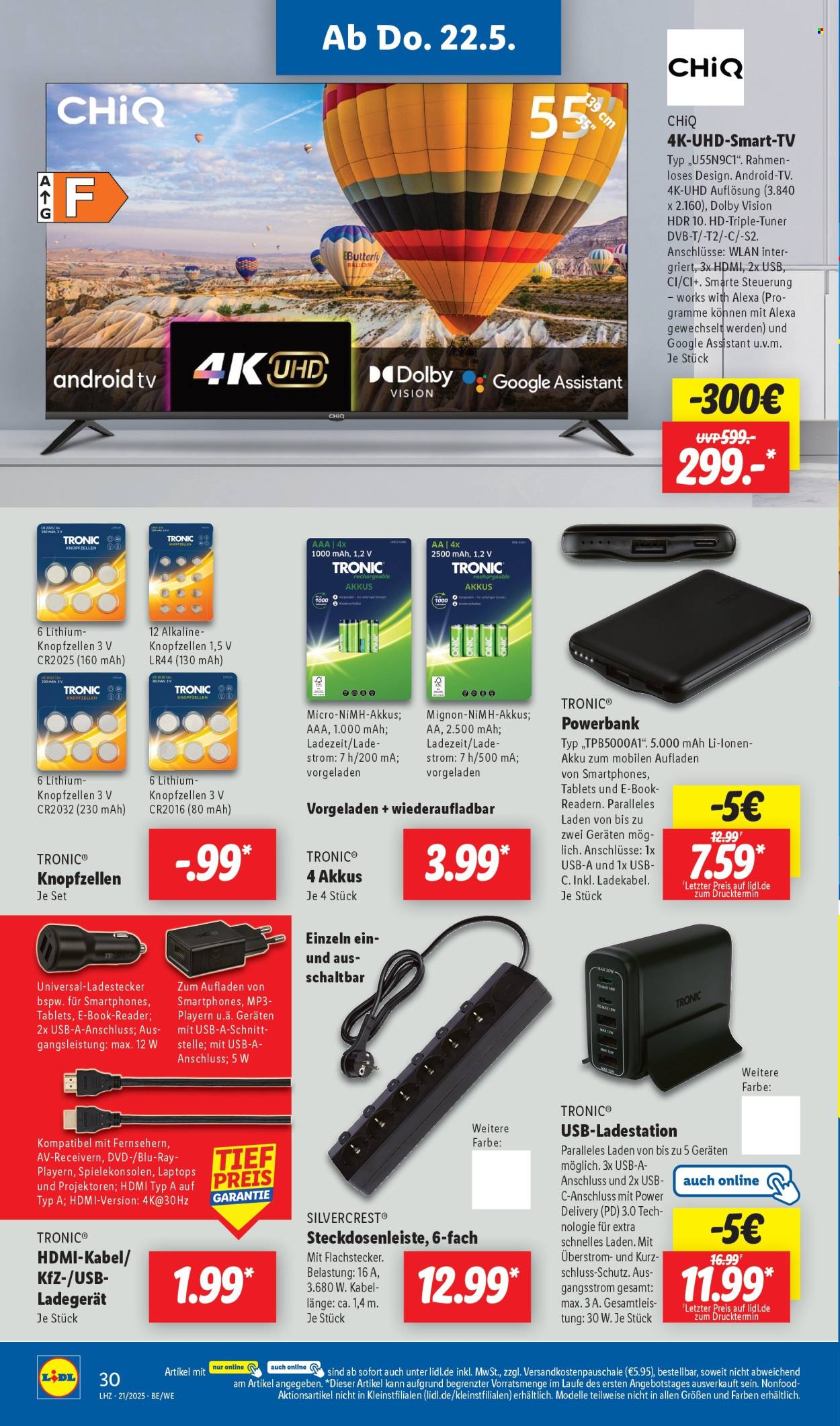 Lidl Prospekte  - 19.05.2025 - 24.05.2025. Seite 1