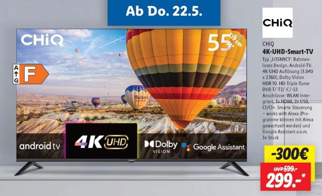 Chiq 4K-UHD-Smart-TV