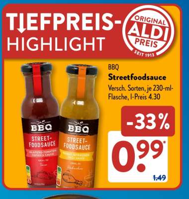 BBQ Streetfoodsauce