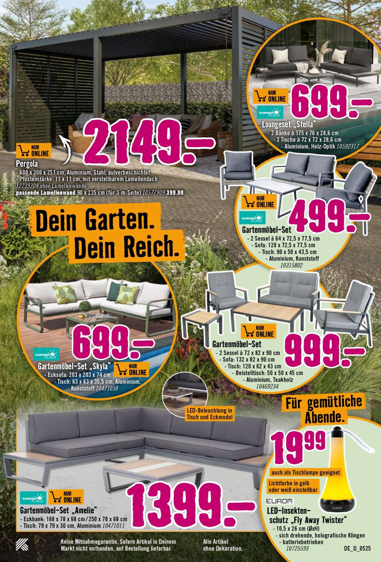 Hornbach Prospekte  - 7.05.2025 - 4.06.2025. Seite 1