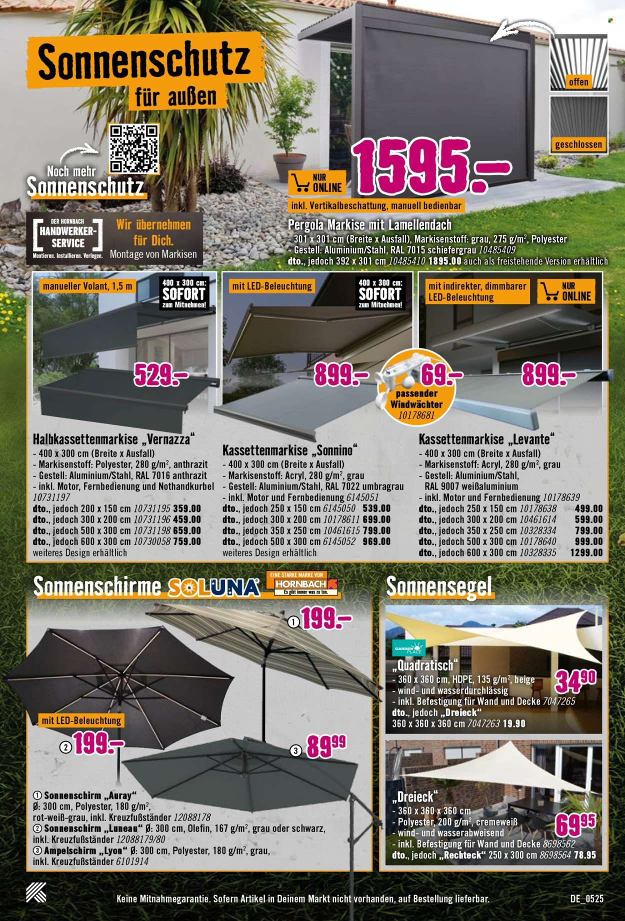 Hornbach Prospekte  - 7.05.2025 - 4.06.2025. Seite 1