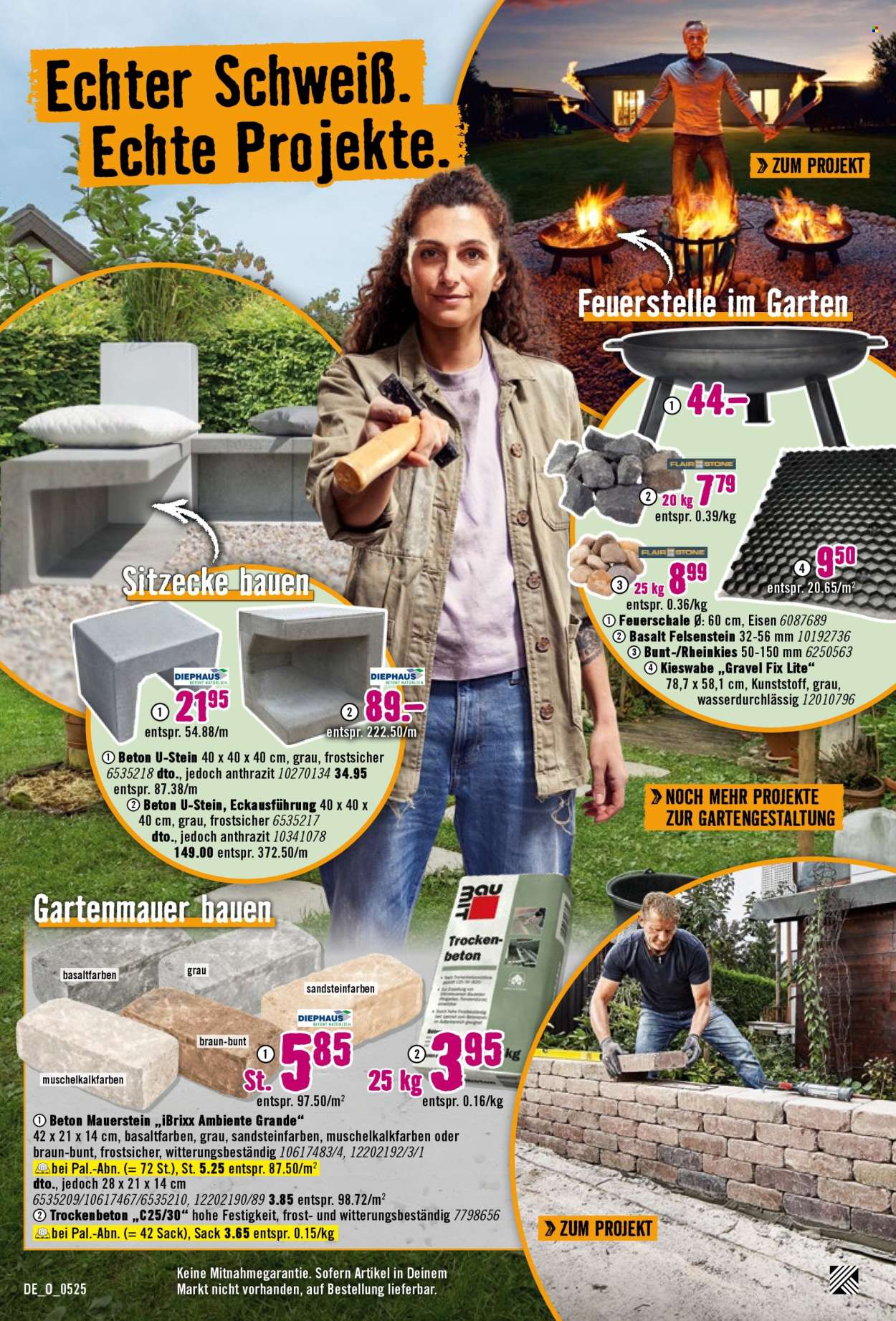 Hornbach Prospekte  - 7.05.2025 - 4.06.2025. Seite 1