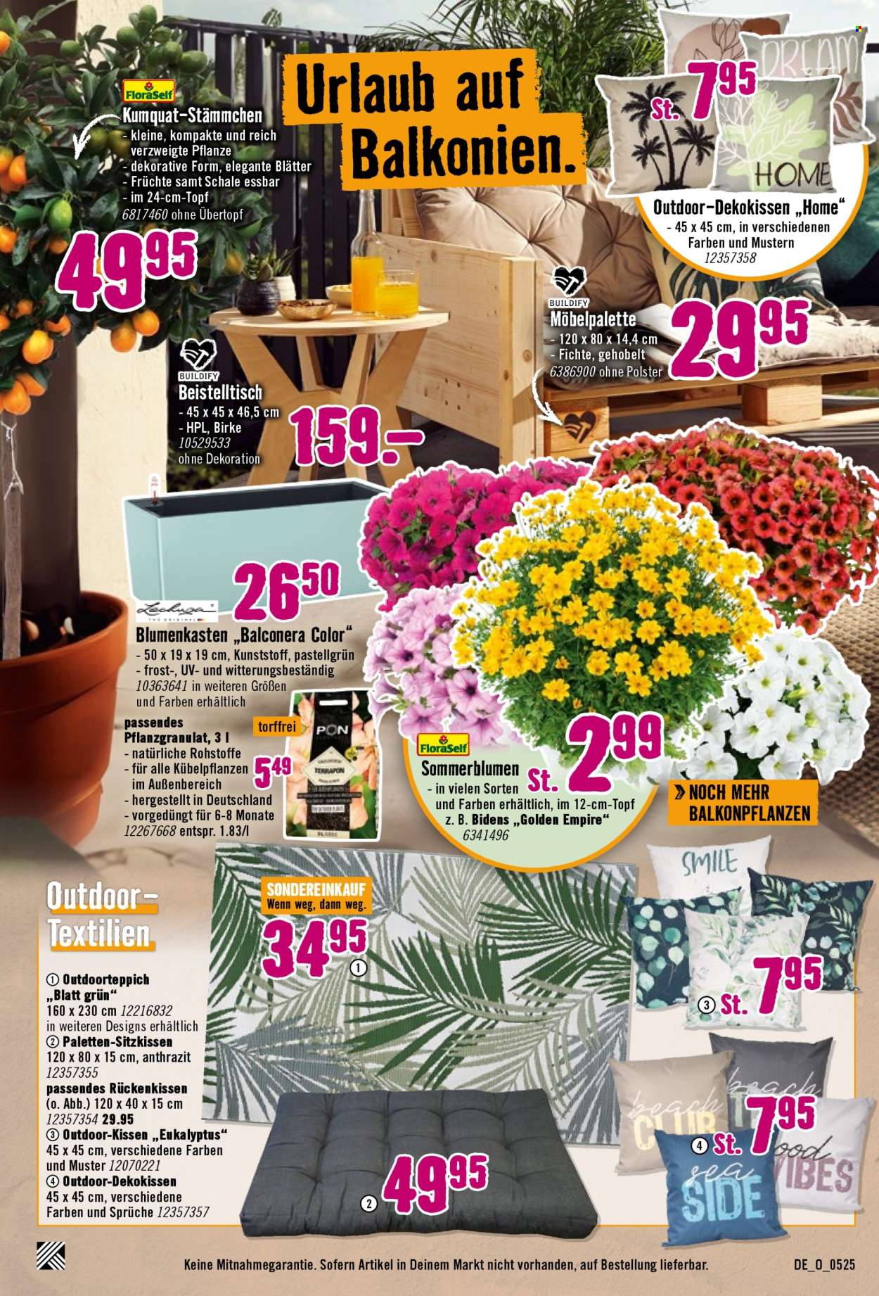 Hornbach Prospekte  - 7.05.2025 - 4.06.2025. Seite 1