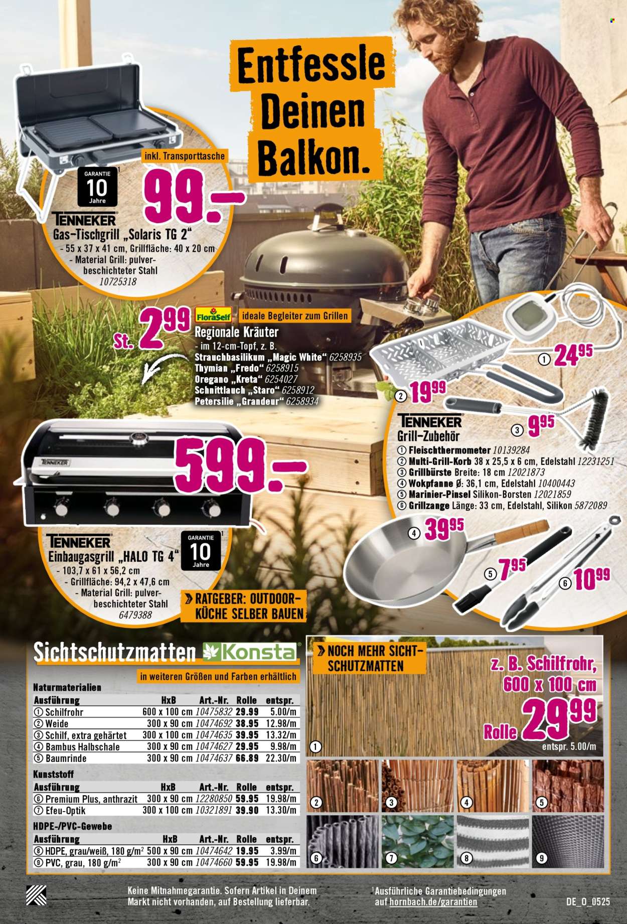 Hornbach Prospekte  - 7.05.2025 - 4.06.2025. Seite 1