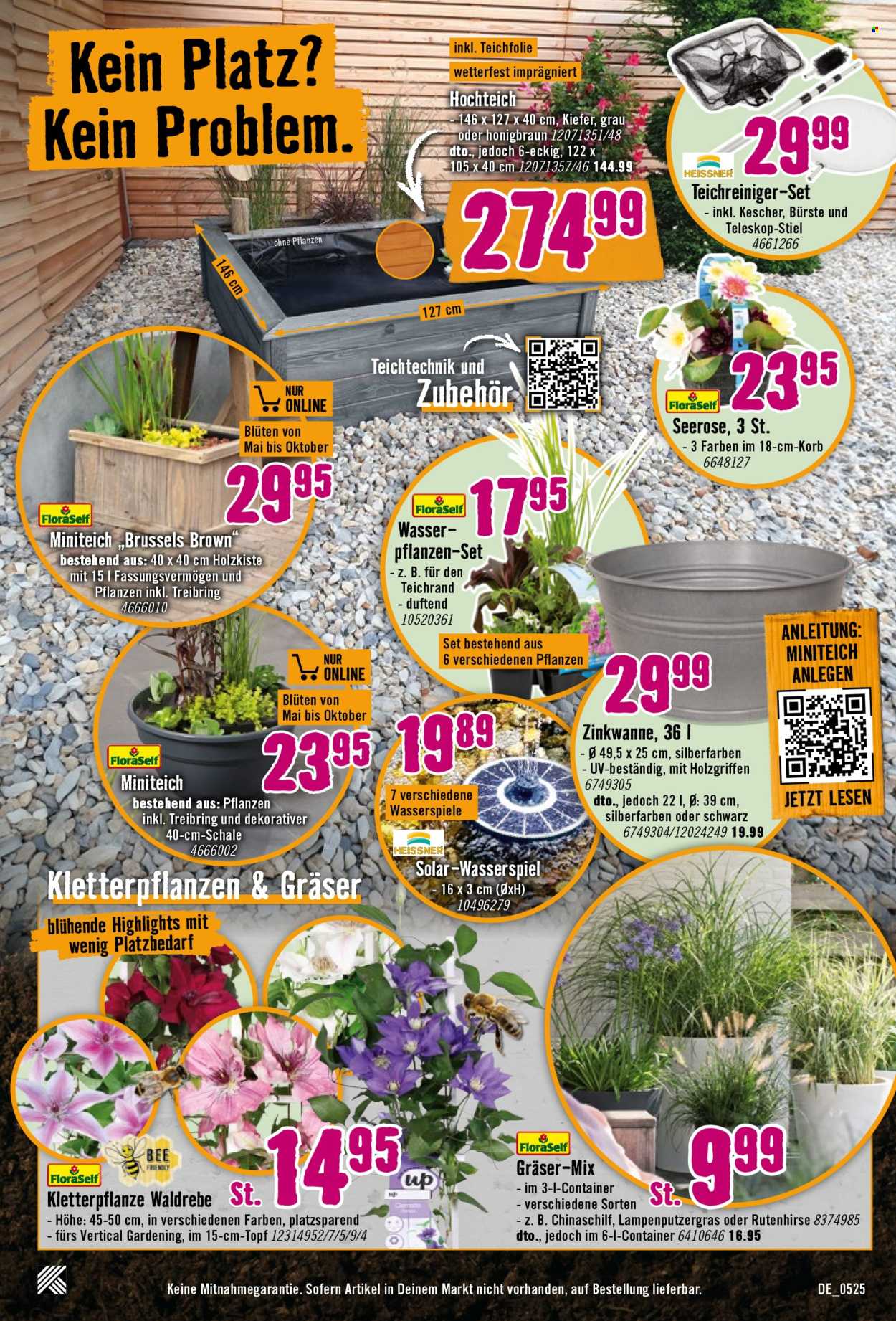 Hornbach Prospekte  - 7.05.2025 - 4.06.2025. Seite 1