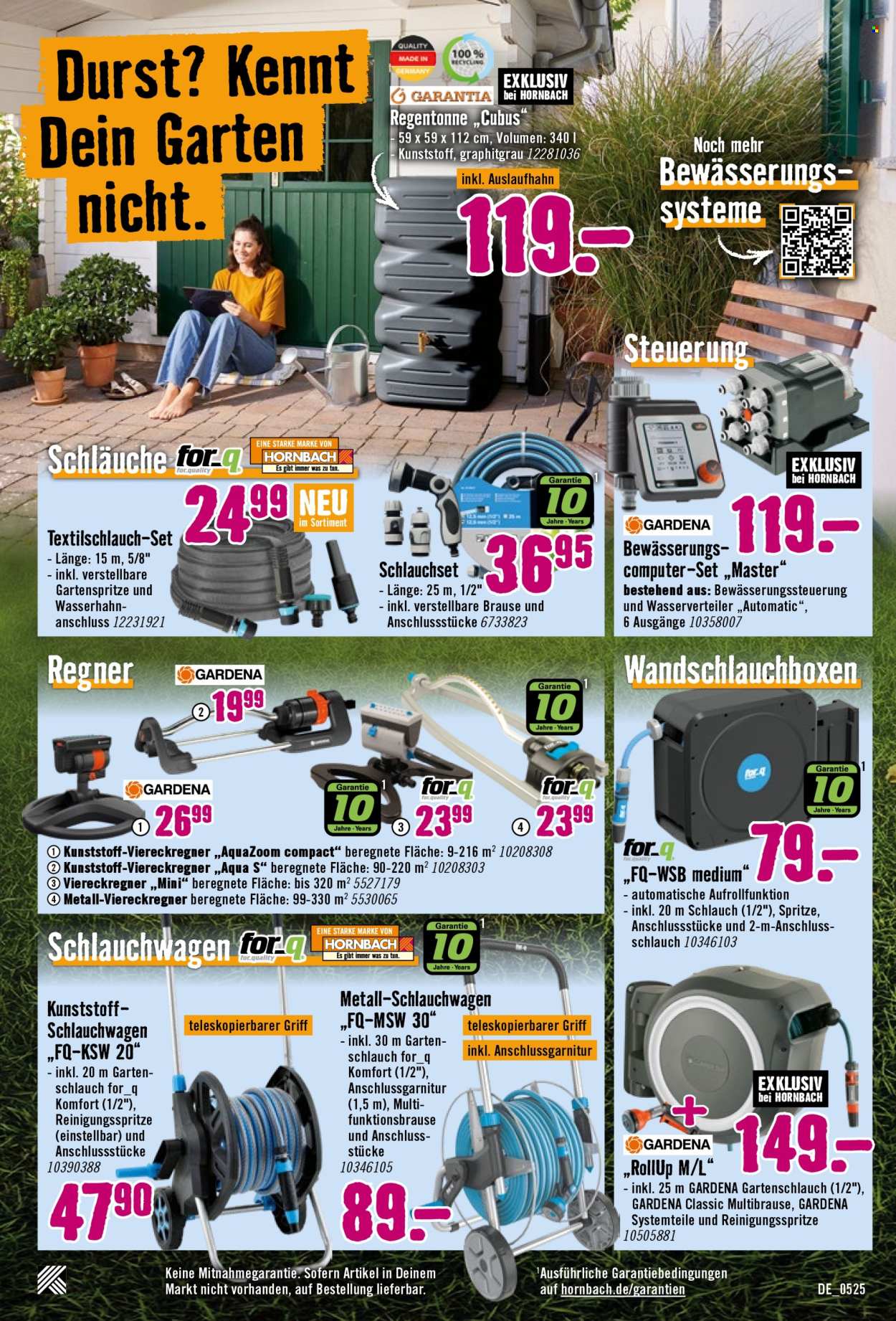 Hornbach Prospekte  - 7.05.2025 - 4.06.2025. Seite 1