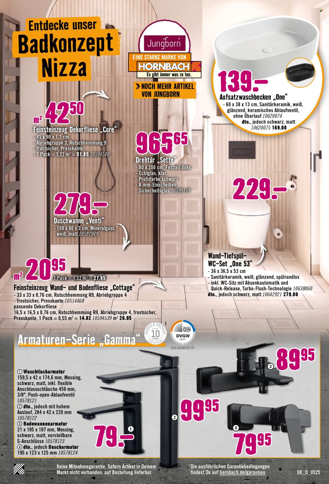 Hornbach Prospekte  - 7.05.2025 - 4.06.2025. Seite 1