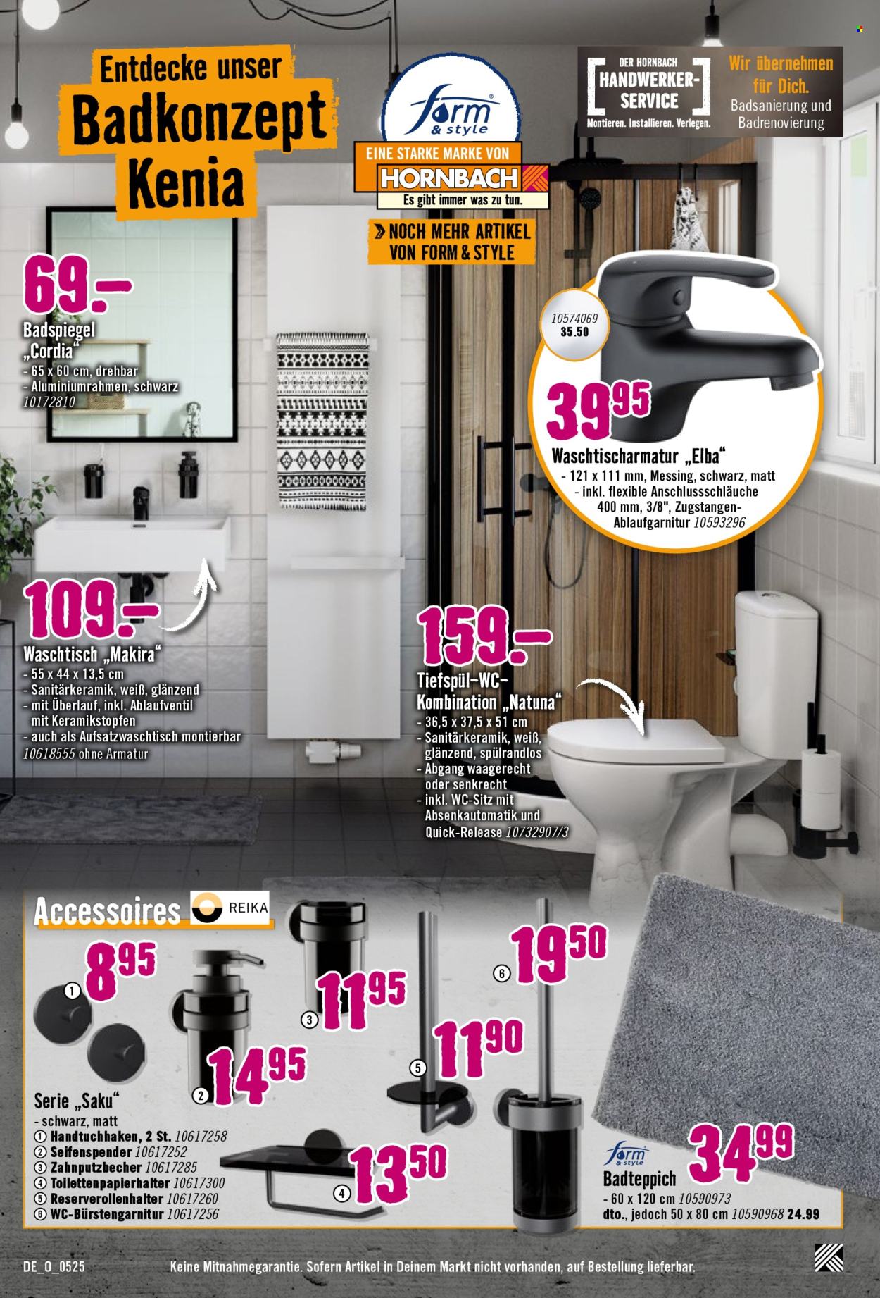 Hornbach Prospekte  - 7.05.2025 - 4.06.2025. Seite 1