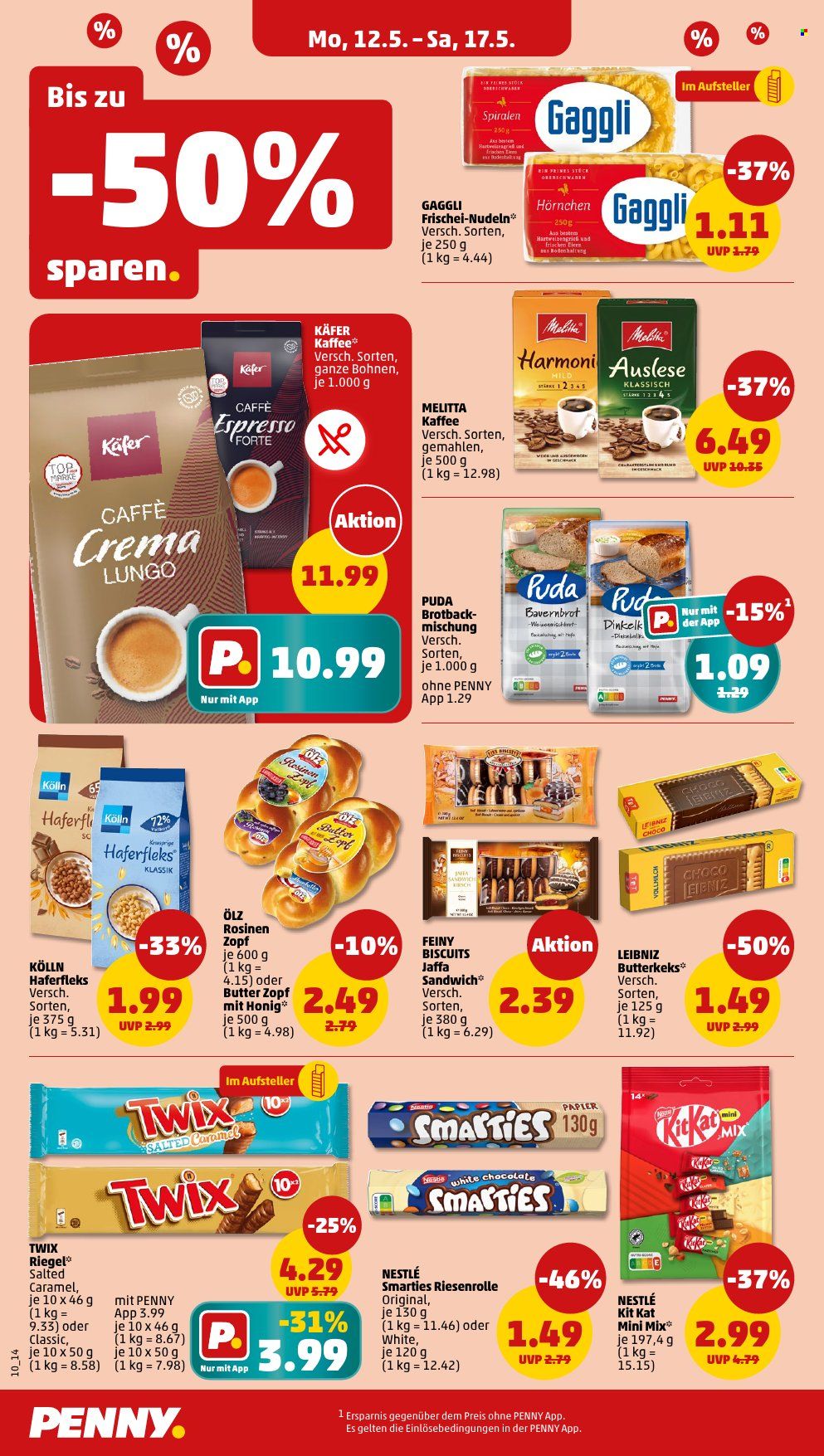Penny Prospekte  - 12.05.2025 - 17.05.2025. Seite 1