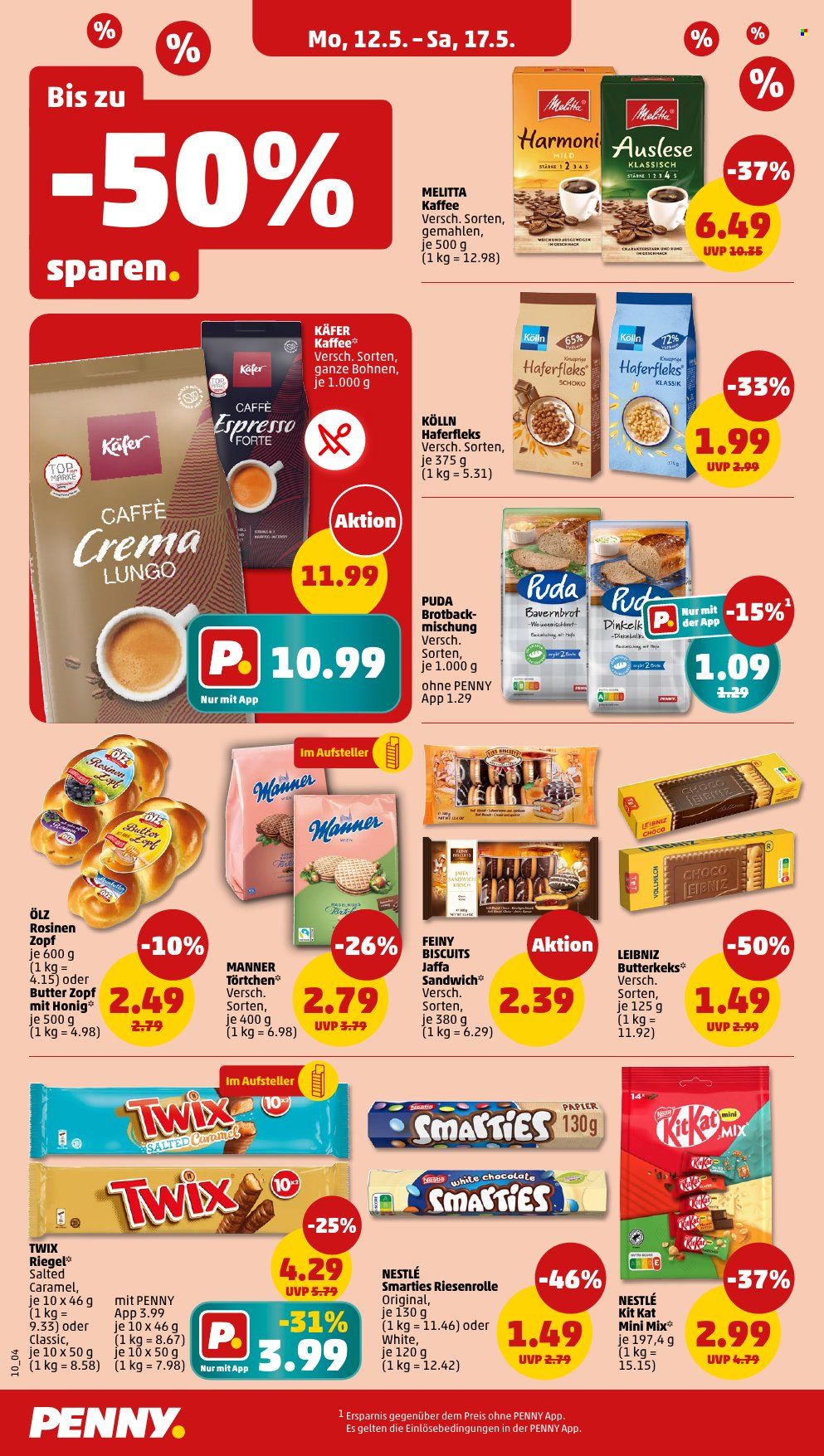 Penny Prospekte  - 12.05.2025 - 17.05.2025. Seite 1