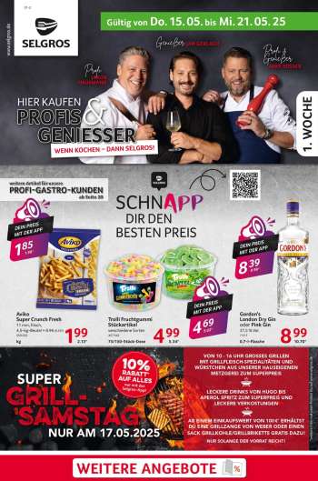 Prospekte Selgros - 15.05.2025 - 21.05.2025.