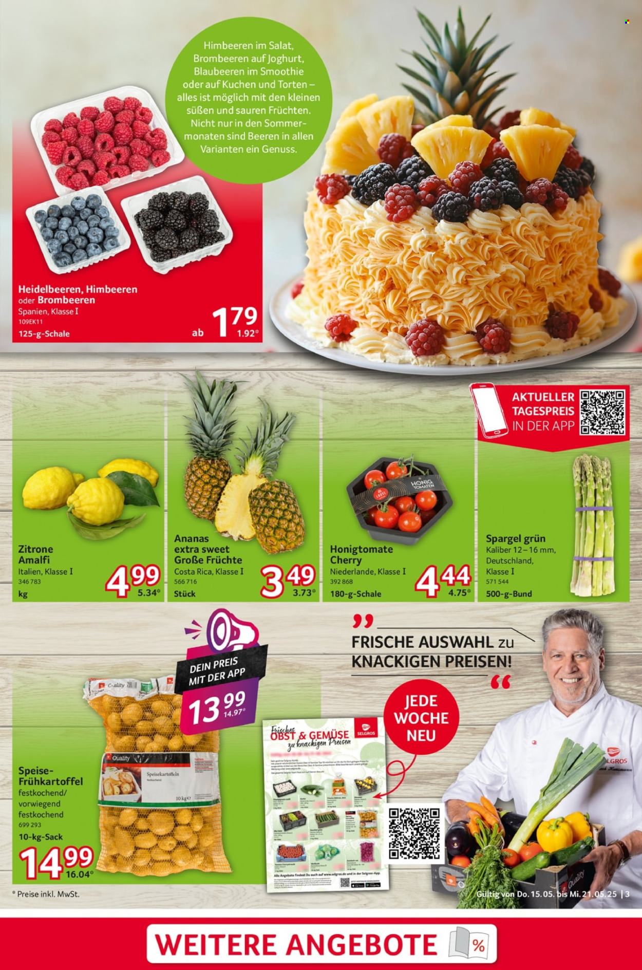 Selgros Prospekte  - 15.05.2025 - 21.05.2025. Seite 1