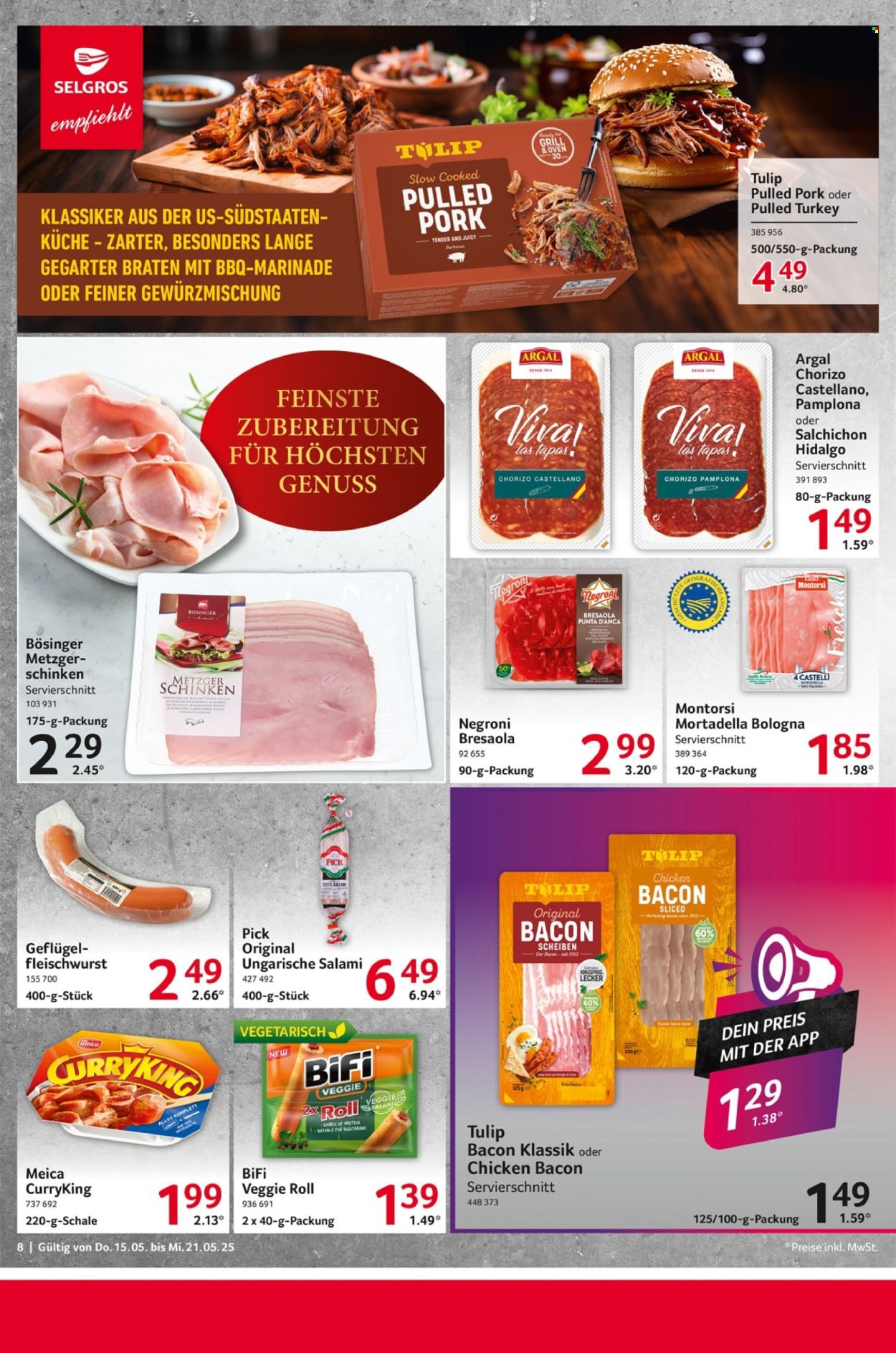 Selgros Prospekte  - 15.05.2025 - 21.05.2025. Seite 1