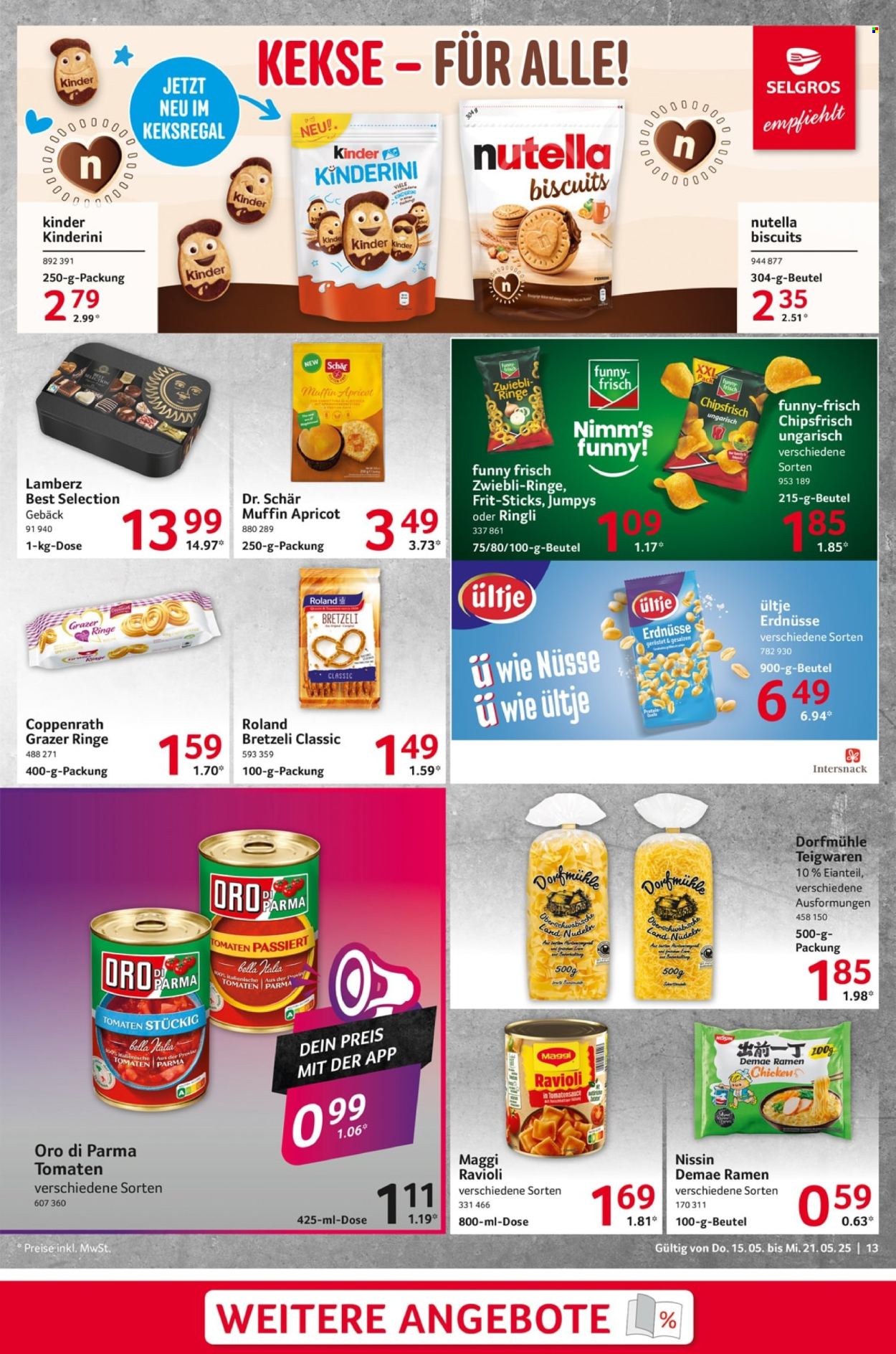 Selgros Prospekte  - 15.05.2025 - 21.05.2025. Seite 1