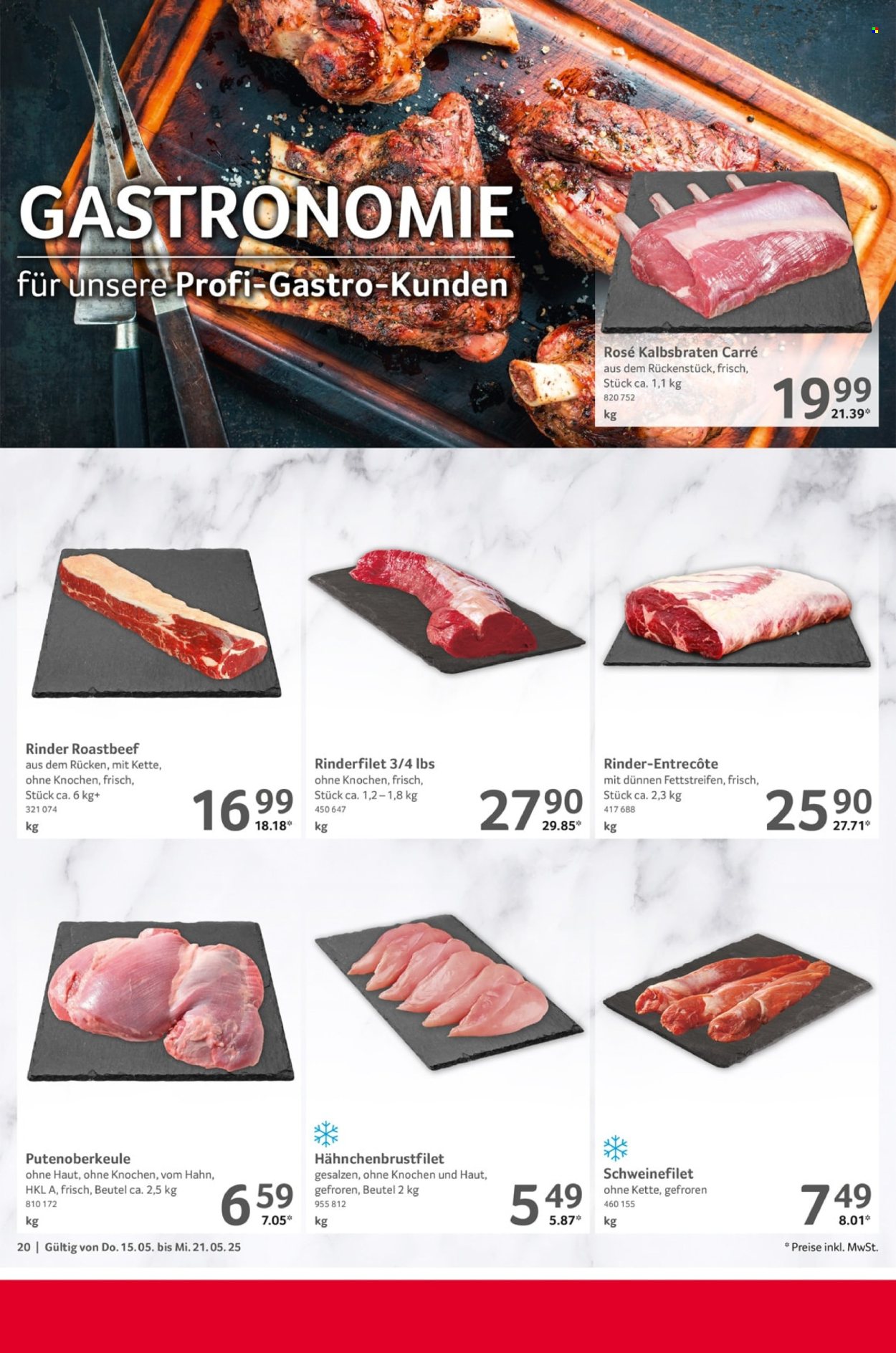 Selgros Prospekte  - 15.05.2025 - 21.05.2025. Seite 1