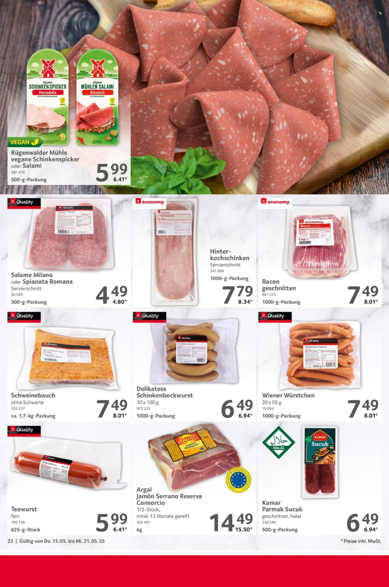 Selgros Prospekte  - 15.05.2025 - 21.05.2025. Seite 1