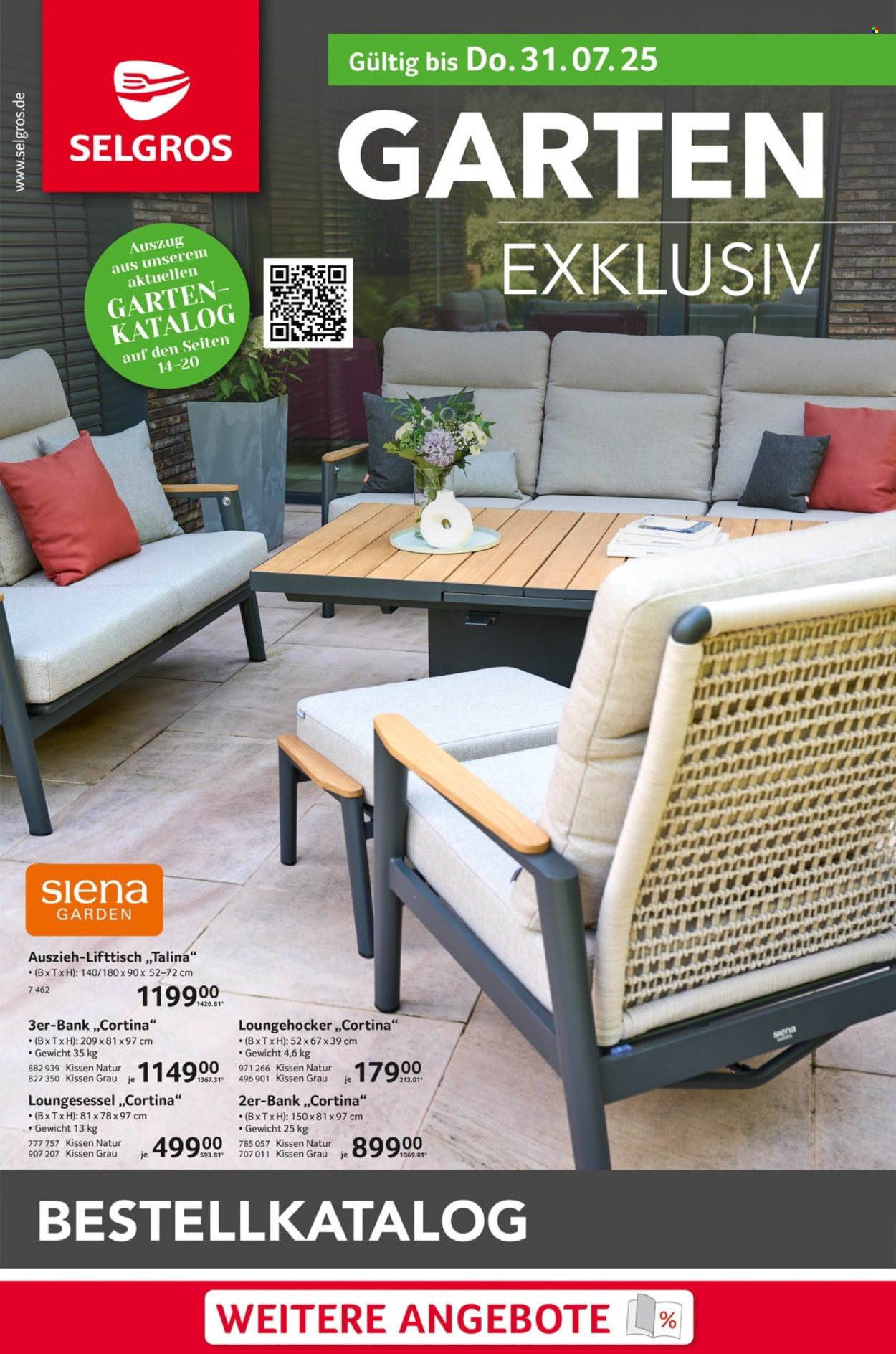 Selgros Prospekte  - 15.05.2025 - 21.05.2025. Seite 1