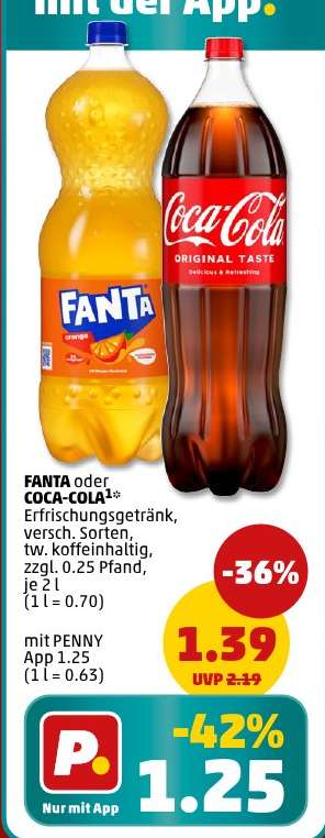 FANTA oder COCA-COLA