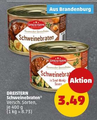DREISTERN Schweinebraten