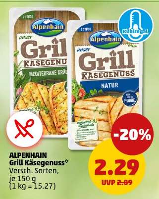 ALPENHAIN Grill Käsegenuss
