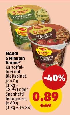 Maggi 5-Minuten-Terrine