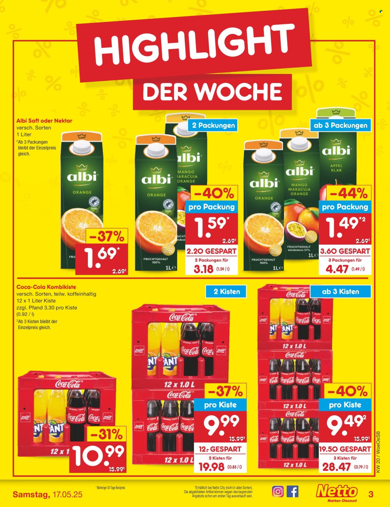 Leták Netto Marken-Discount - 12.5.2025 - 17.5.2025. Strana 3