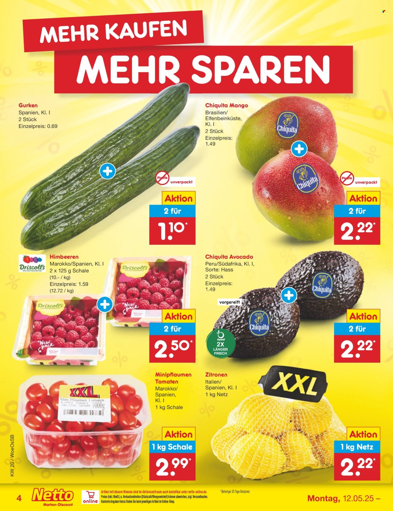 Leták Netto Marken-Discount - 12.5.2025 - 17.5.2025. Strana 4