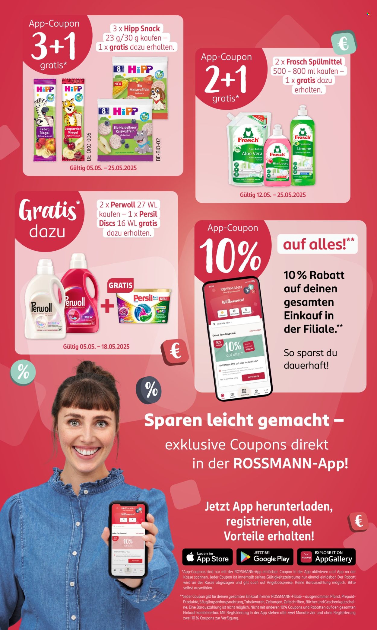 Leták Rossmann - 5.5.2025 - 1.6.2025. Strana 2