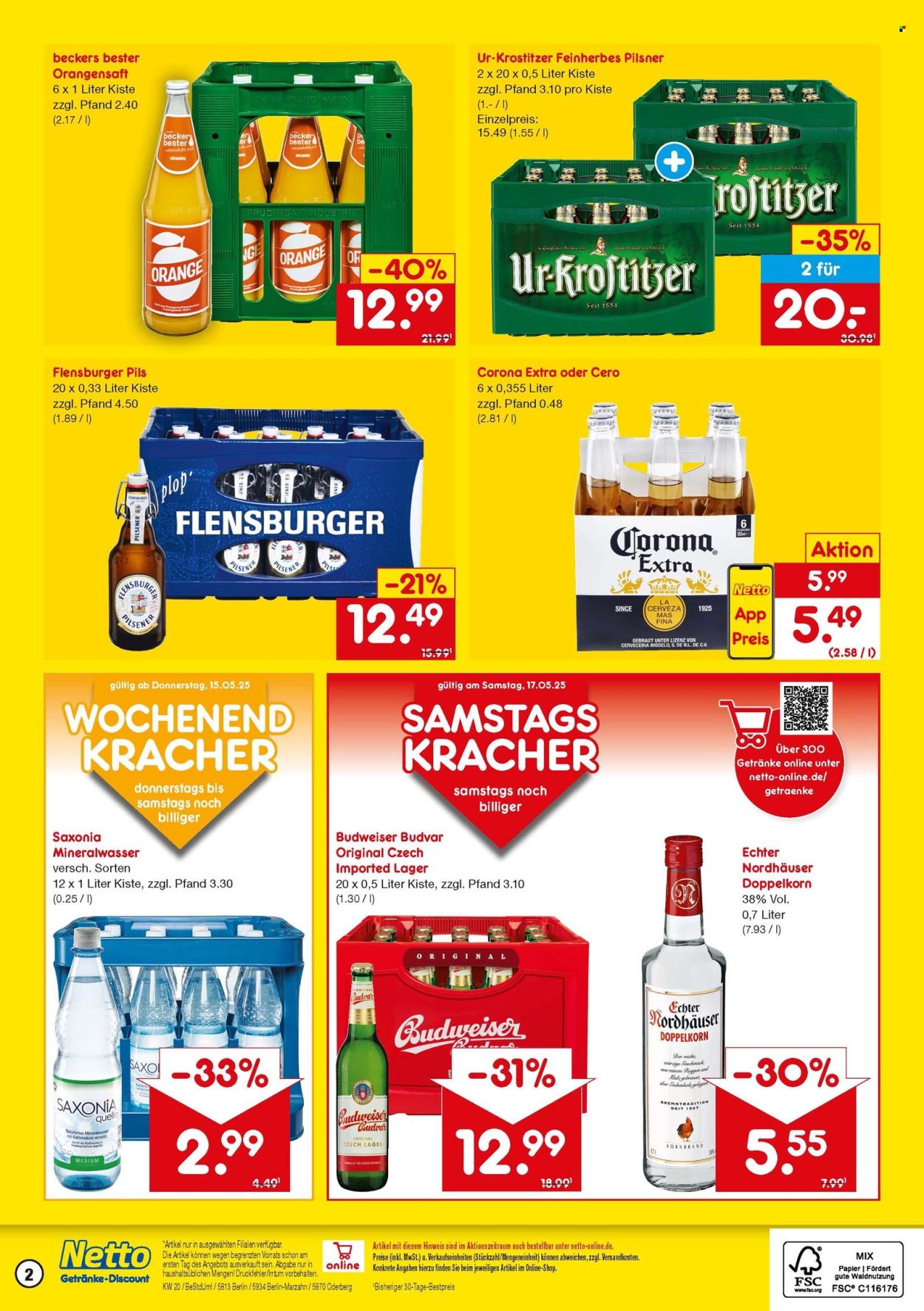 Leták Netto Marken-Discount - 12.5.2025 - 17.5.2025. Strana 2