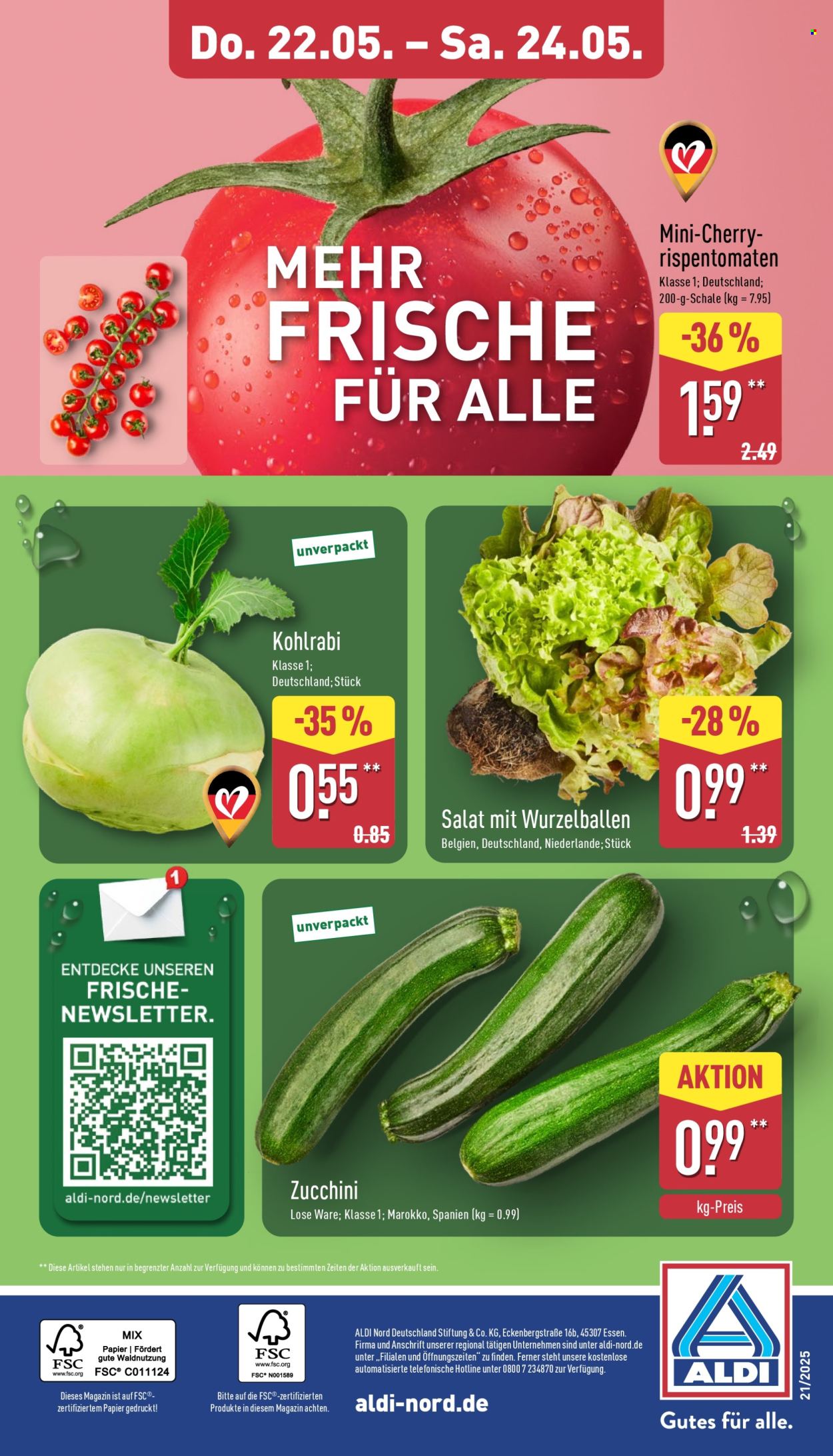 Leták ALDI Nord - 19.5.2025 - 24.5.2025. Strana 4