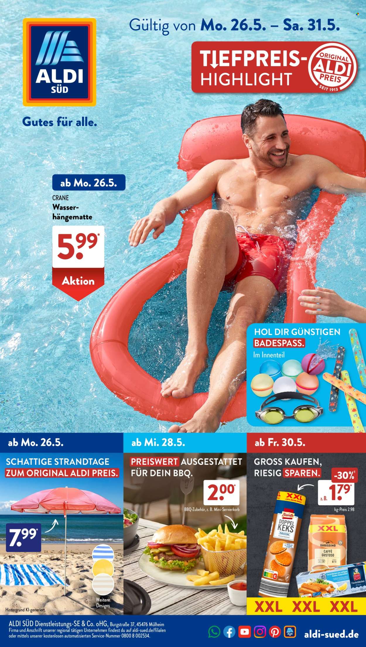 Leták ALDI SÜD - 26.5.2025 - 31.5.2025. Strana 1