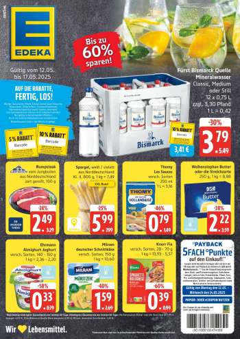 Prospekte Edeka - 12.05.2025 - 17.05.2025.