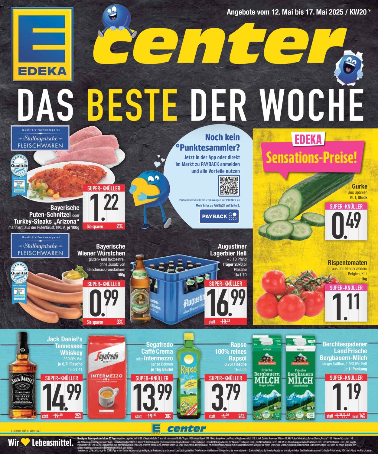 Leták Edeka - 12.5.2025 - 17.5.2025. Strana 1