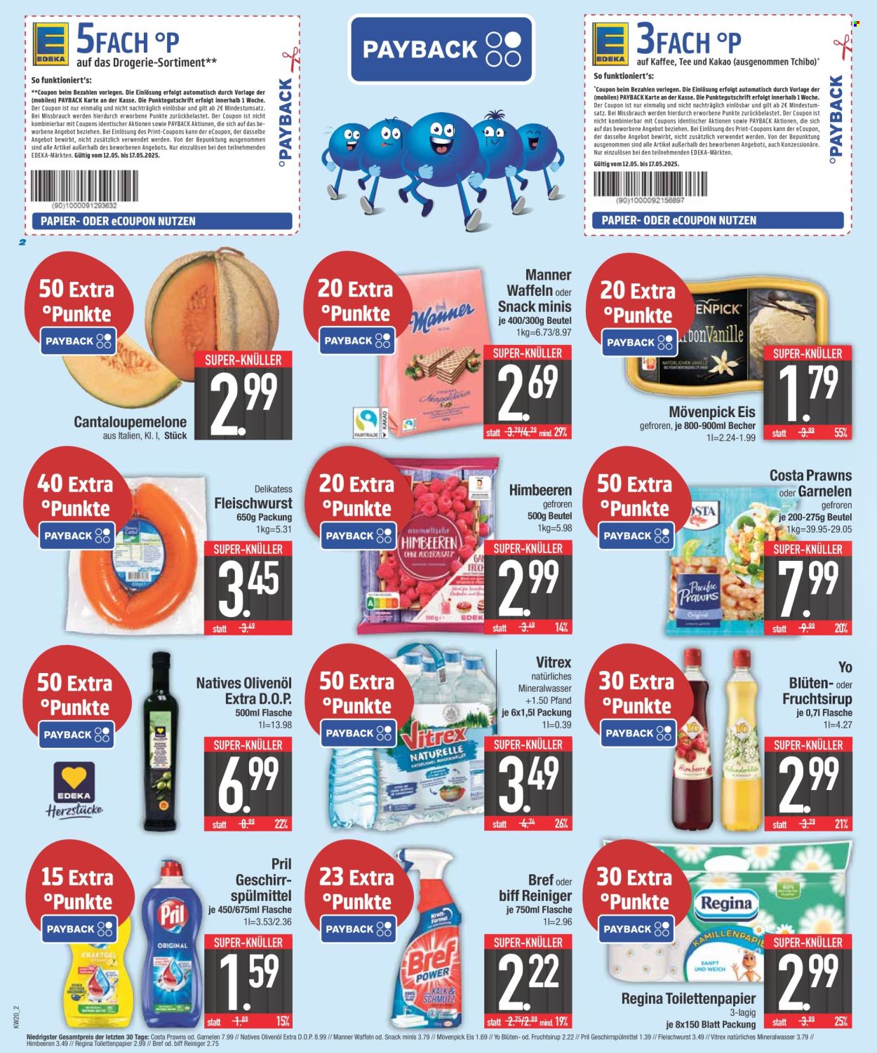 Leták Edeka - 12.5.2025 - 17.5.2025. Strana 2