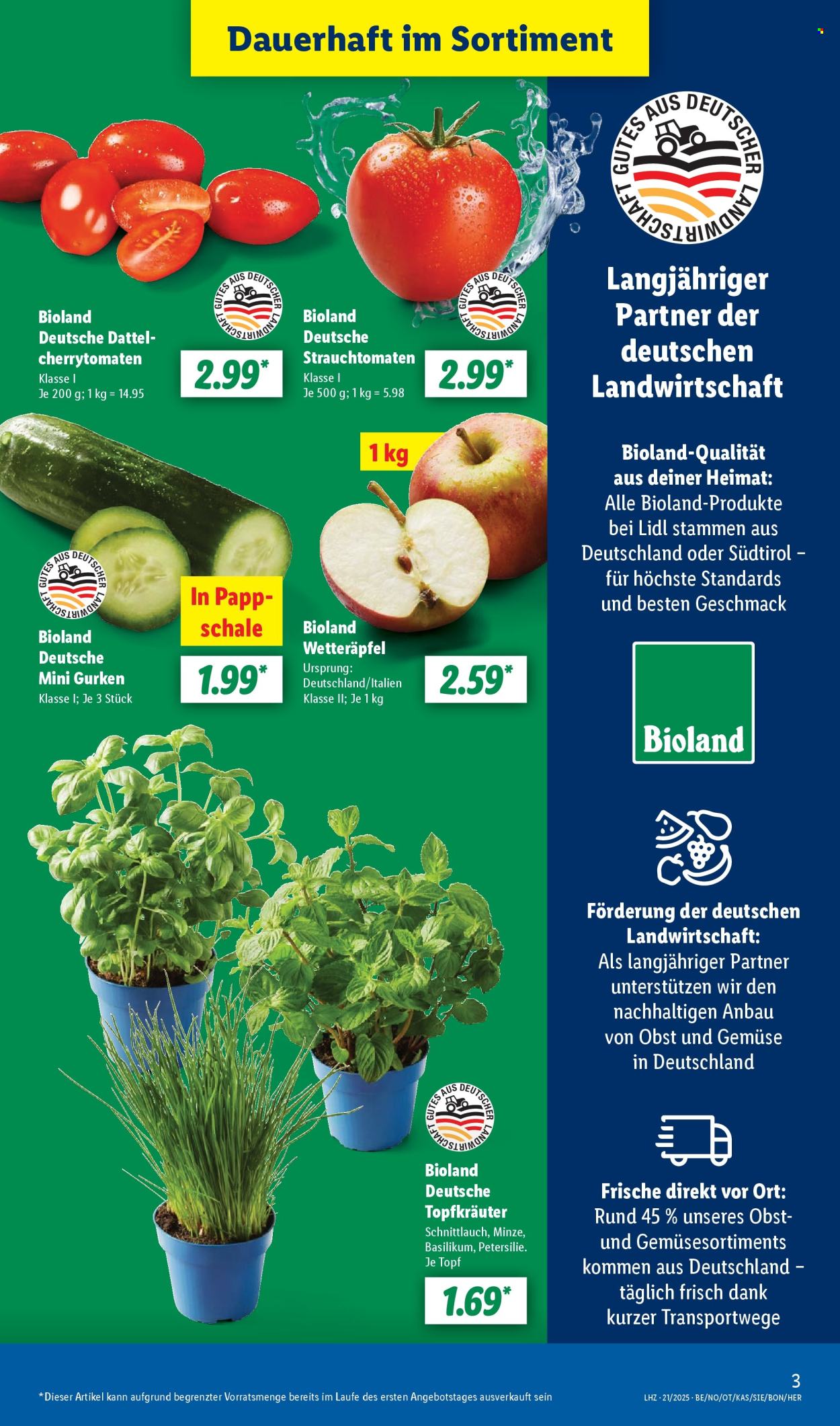 Leták Lidl - 19.5.2025 - 24.5.2025. Strana 3