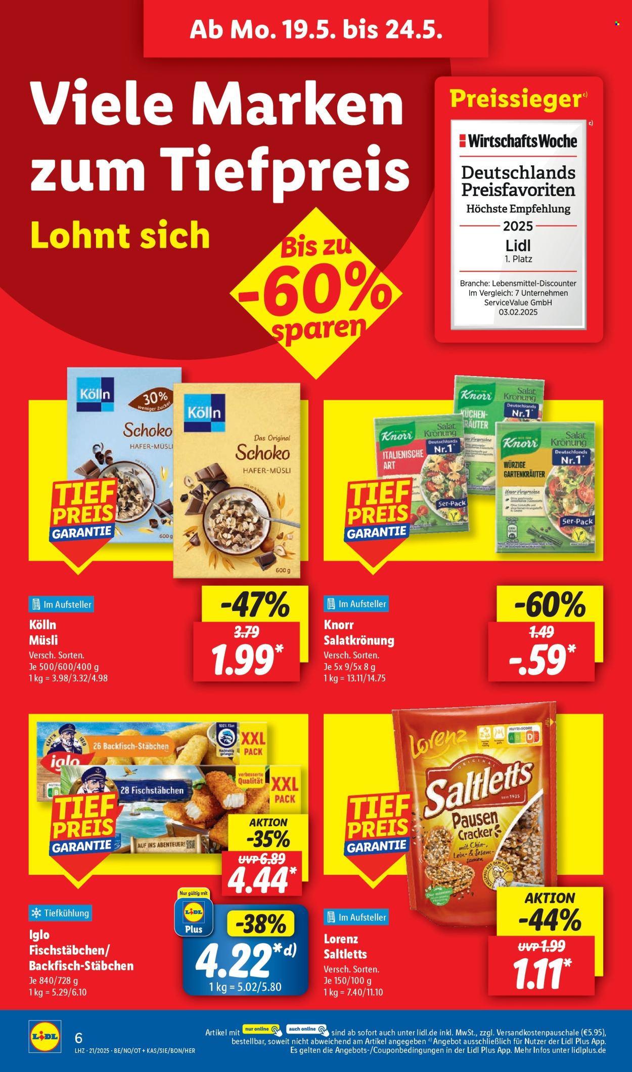 Leták Lidl - 19.5.2025 - 24.5.2025. Strana 8